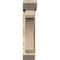 Ekena Millwork Legacy Slat Rough Sawn Bracket w/ Offset Brace, Douglas Fir, 6"W x 20"D x 28"H BKT0604X20X28LEC06RDF - alternate 2